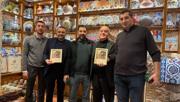 PDEV Kapalıçarşı'da Ziyaretlerine devam ediyor.