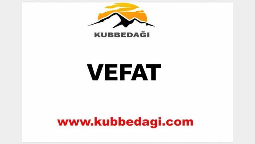 MUSTAFA ERDOĞAN vefat etmişir.