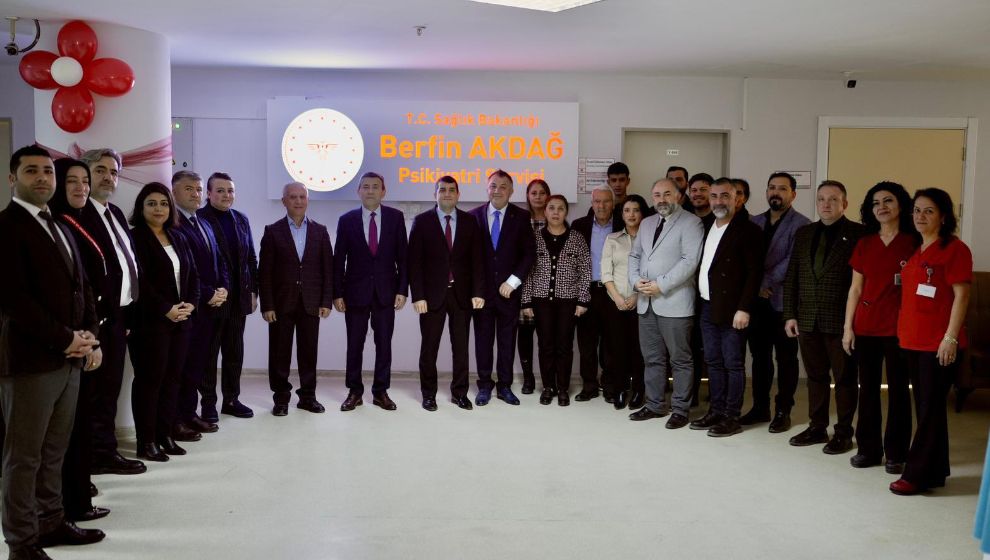 Kapalı Psikiyatri Servisi hizmete açıldı