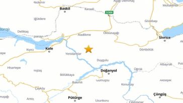 Baskil'de Korkutan Deprem