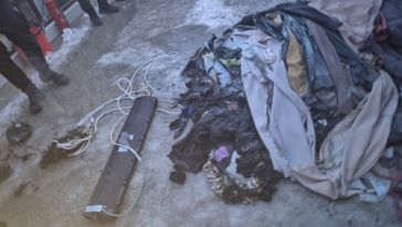 Esnafın işyeri kül oldu