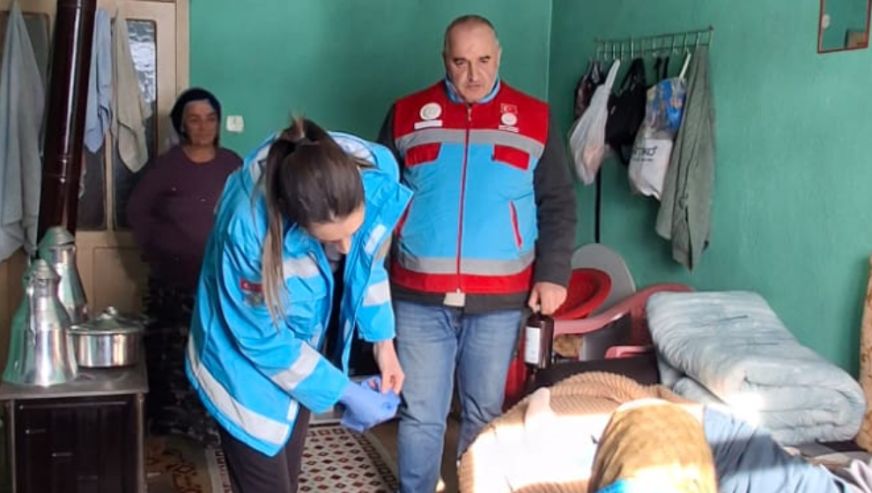 Pütürge'de hasta vakasına kurumlar arası koordinasyon