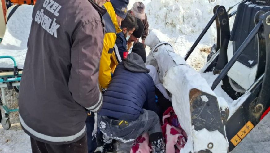 Pütürge'de Kar ve Fırtınada Kurtarma Operasyonu