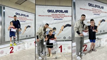 Malatyalı Para Yüzücüler Türkiye Şampiyonası'na Damga Vurdu