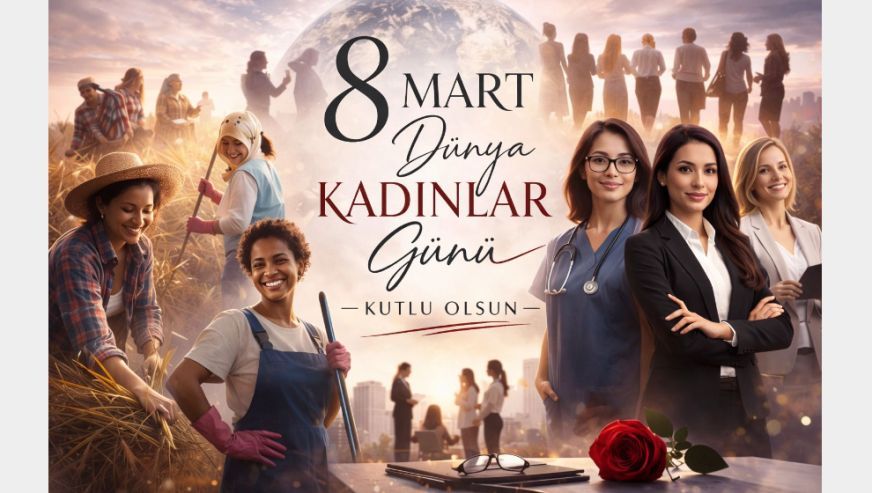 8 Mart Dünya Kadınlar Günümüz Kutlu OLSUN...