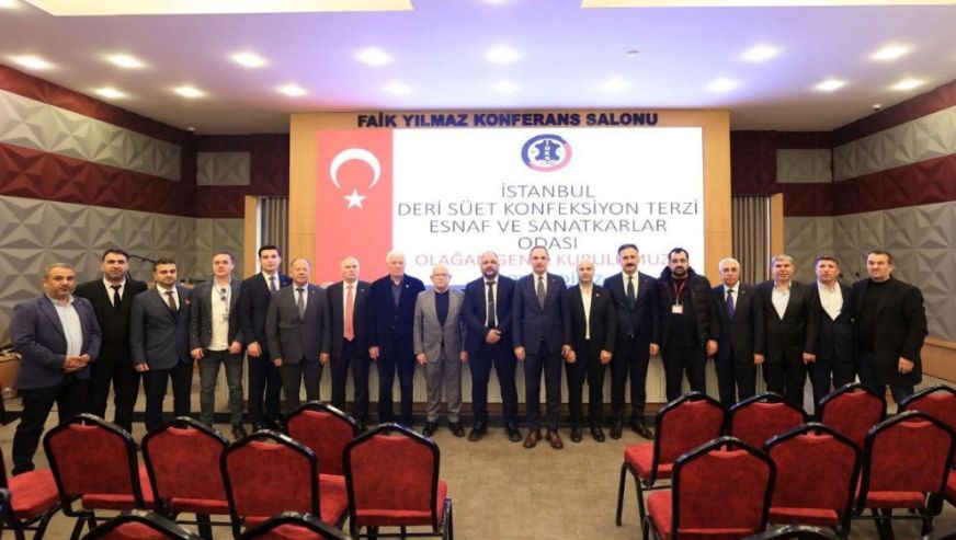 İstanbul Deri Süet Konfeksiyon Terzi Esnaf ve Sanatkârlar Odası Genel Kurulu Gerçekleştirildi
