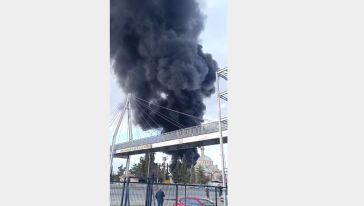 Karayolları Şantiyesi Uçuyordu!..