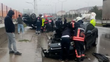 Orduzu Pınarbaşı'nda Kaza: 3 Yaralı