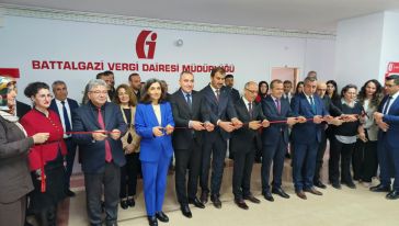 Pütürge ve Doğanyol'un Bağlı Olduğu Vergi Dairesi Açıldı