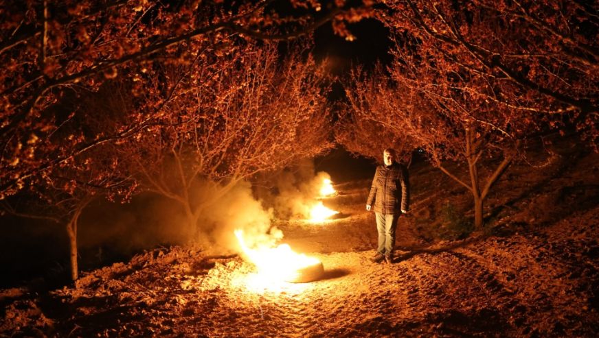 Malatya'da Don Korkusu: Sabaha Kadar Süren Endişeli Bekleyiş.