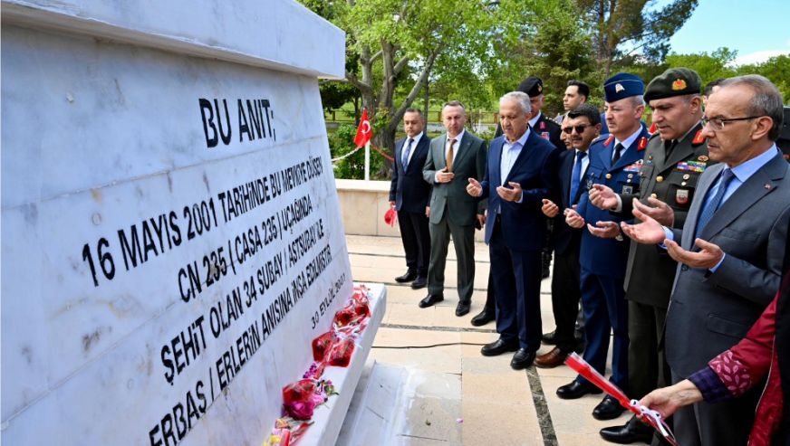 CASA Şehitleri Unutulmadı