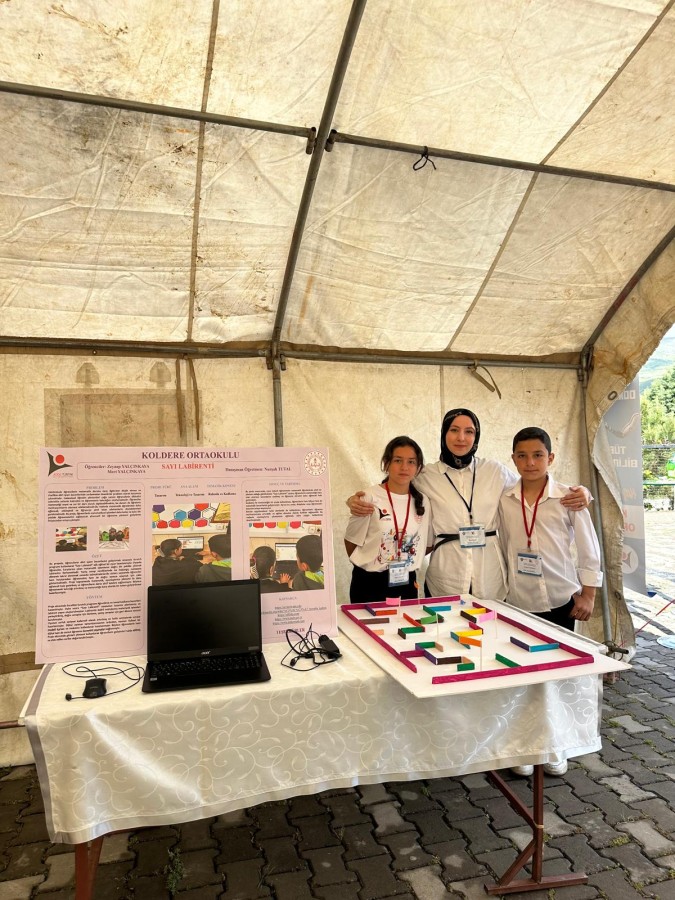Koldere Ortaokulunda TÜBİTAK Bilim Fuarı Düzenlendi